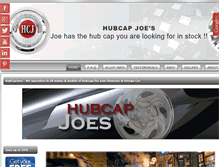 Tablet Screenshot of hubcapjoe.com